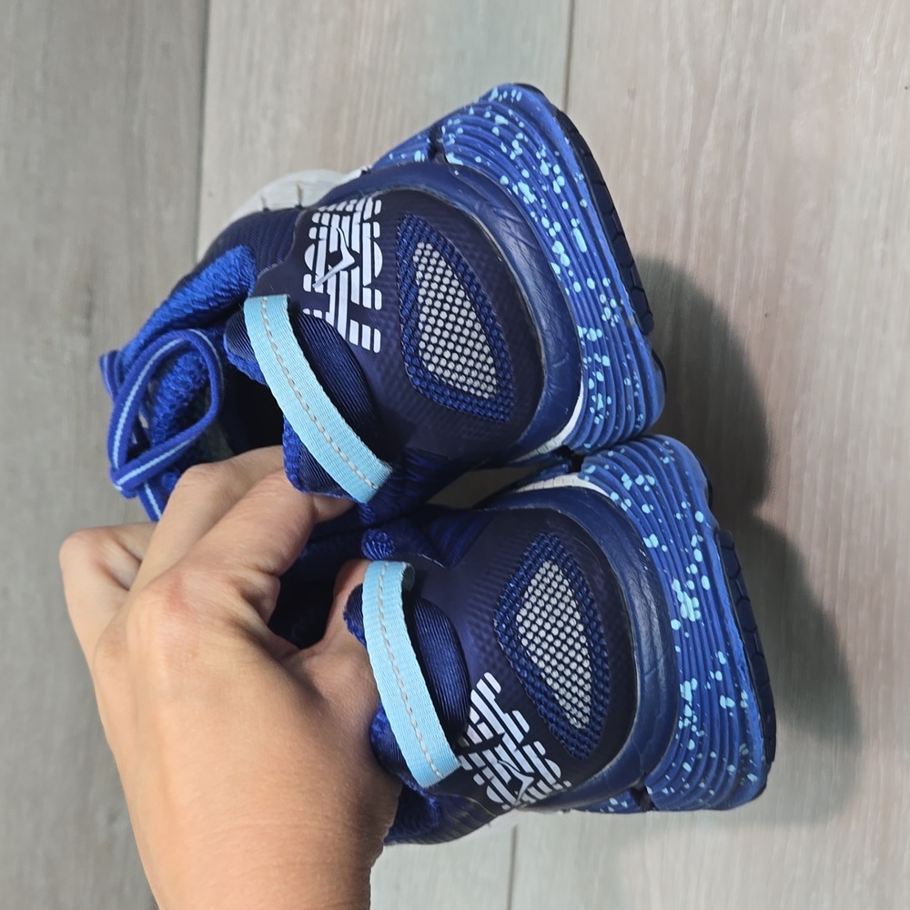 Hoka Men's Navy and Teal Athletic Running Shoes - Picture 8 of 12